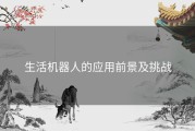 生活机器人的应用前景及挑战