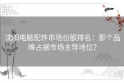 沈阳电脑配件市场份额排名：那个品牌占据市场主导地位？
