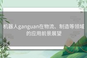 机器人ganguan在物流、制造等领域的应用前景展望