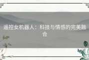 遥控女机器人：科技与情感的完美融合