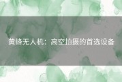 黄蜂无人机：高空拍摄的首选设备