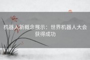 机器人新概念展示：世界机器人大会获得成功