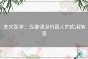 未来医学：五维健康机器人的应用前景