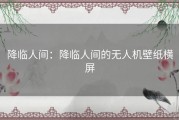 降临人间：降临人间的无人机壁纸横屏