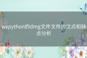 wxpython的dmg文件文件的优点和缺点分析