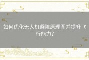 如何优化无人机避障原理图并提升飞行能力？