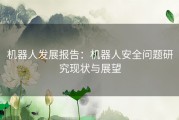 机器人发展报告：机器人安全问题研究现状与展望