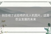 别忽视了这些喷药无人机图片，这是农业发展的未来