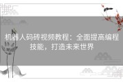 机器人码砖视频教程：全面提高编程技能，打造未来世界