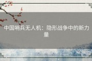 中国哨兵无人机：隐形战争中的新力量