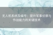 无人机系统及编号：提升军事侦察与作战能力的关键技术